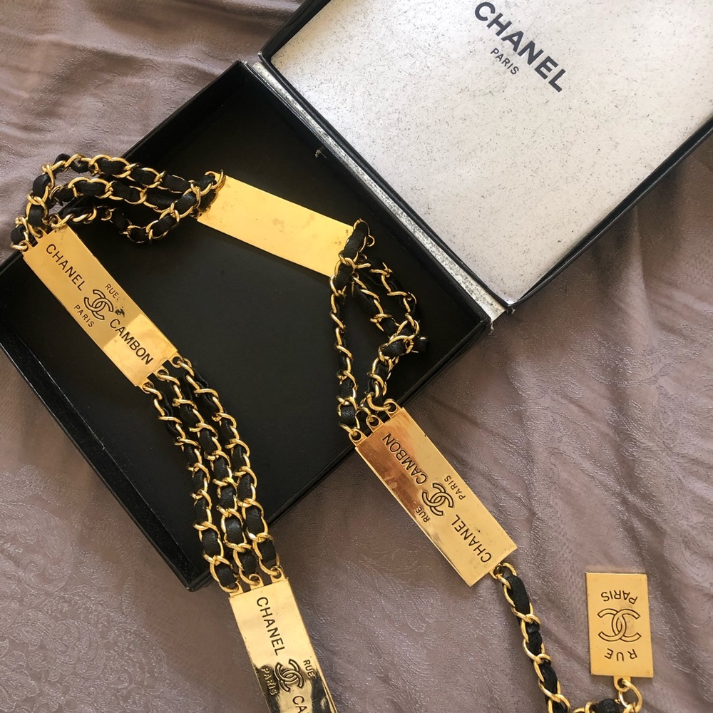Chanel Cambon Authentic Chain Belt